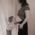 Femme enceinte de 34 semaines