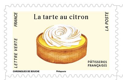 Des timbres-poste en version pâtissière