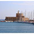 Rhodes, le petit fort Saint-Nicolas