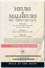 Heurs et malheurs du trou du cul de Francisco de Quevedo