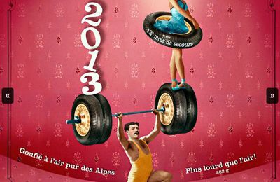 calendrier 2013, une année en aquaplanage!