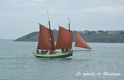 parade des bateaux hier à Binic