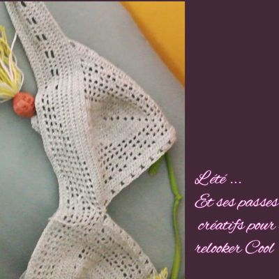 Haut de maillot en crochet