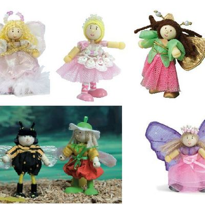 Petites poupées articulées