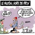 carcature le moton,hors de prix