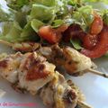 Brochettes de Poulet à l'Orientale... (à ma façon)