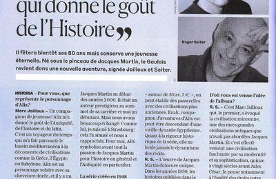 "Le royaume interdit" dans Historia