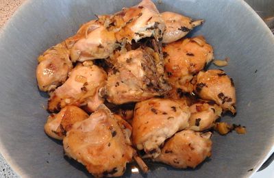 poulet au citron confit