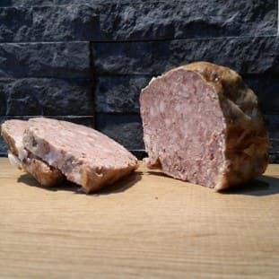 La fricadelle et le fricandeau. Frit ou piqué au lard. En 1837.