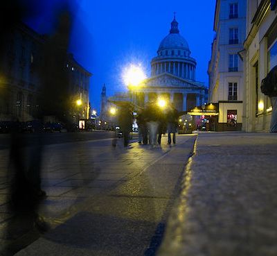 Rue Soufflot - Février 2011.