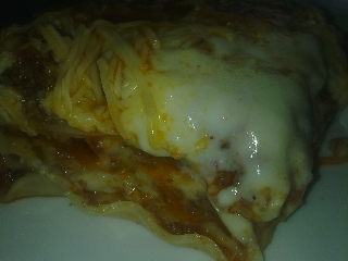 Des bonnes lasagnes réussies !!!
