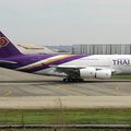 Aéroport: Toulouse-Blagnac: Thai Airways International: Départ livraison Client: Airbus A380-841: HS-TUD: MSN:0122.