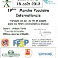 Marche Populaire FFSP Vosges - Dimanche 18 août 2013