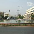 Rond-point à Fez (Maroc)