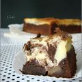 CHEESECAKE BROWNIE AUX POMMES