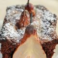 cake poire chocolat