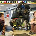 L'attente à l'aéroport de Madrid