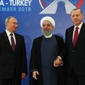 INTERNATIONAL : REUNION TRI-PARTIES RUSSIE IRAN TURQUIE A TEHERAN POUR ESSAYER DE METTRE FIN AU CONFLIT EN SYRIE