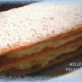 Mille-feuilles et sa crème pâtissière signé Pierre Hermé : Un délice