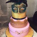 Un super gâteau sur le thème du Carnaval 