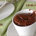 Fondants aux deux chocolats, sans beurre et sans gluten