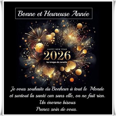 Bonne Année 2026