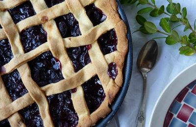 Cherry pie, parce qu'il n'y a pas que le clafoutis dans la vie