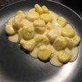 Gnocchi de pommes de terre maison sauce parmesan