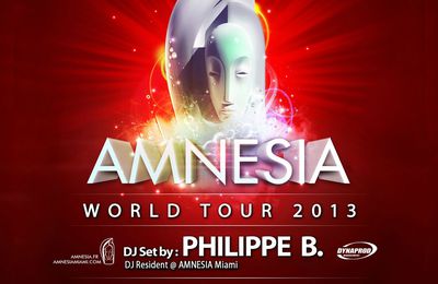 Amnesia World Tour 2013 au Myah Bay Marrakech