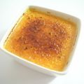 Crème brulée au potiron et réglisse