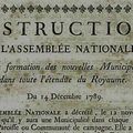 Le 28 avril 1791 à Mamers : l’impôt mobilier et remplacement du maire et du procureur de la commune.