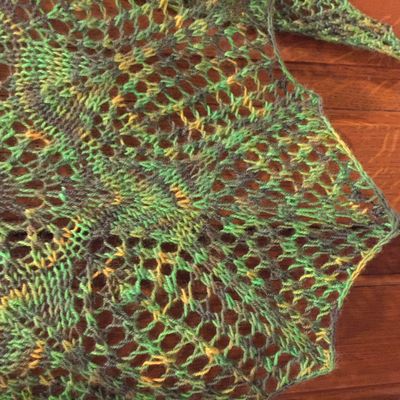 Un deuxième châle Lucy Lou