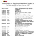AGENDA amicale belge de la 1e division blindée polonaise du Général MACZEK