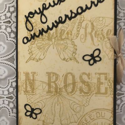 Une carte un peu spéciale