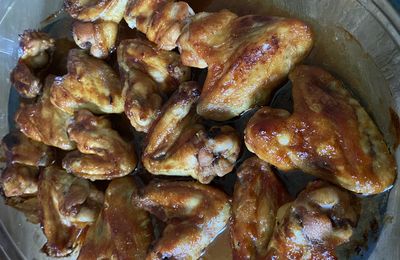 Ailes de poulet marinés au four