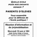 Parents en colère : rencontre avec la FCPE