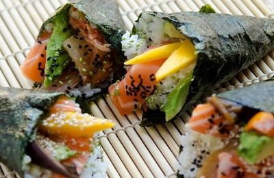 Temaki sushi