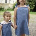 deux robes assorties pour mes choux