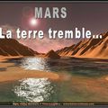 Tremblements de terre sur Mars???