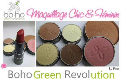 Maquillage Chic & Féminin avec Boho Green Revolution