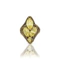 A colored diamond ring, by Louis Comfort Tiffany, Tiffany & Co