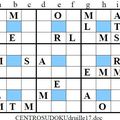 Mon dix-septième centrosudoku