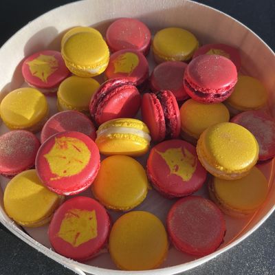 Macarons au crémeux de citron