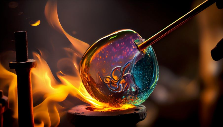JEAN-CLAUDE XUEREB, ART, SOUFFLEUR, VERRE, OEUVRE 