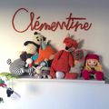 "Clémentine", bien entourée!