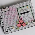 Mini Album avec le kit inspiration Octobre 2017 par Thalie