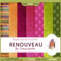 Papers pack RENOUVEAU - Freebie