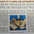 Rémy Fréjaville dans la presse