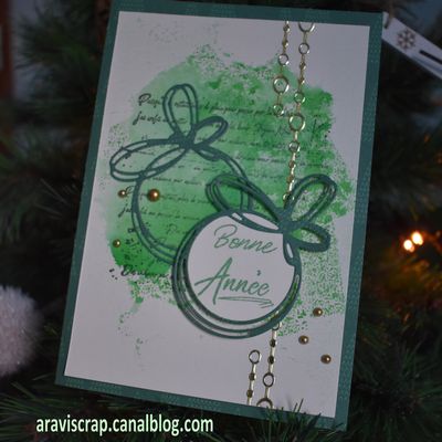 Une carte pour la nouvelle année