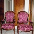 Fauteuils "Louis Philippe"